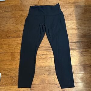 Lululemon Athletica Black High-Waisted Leggings